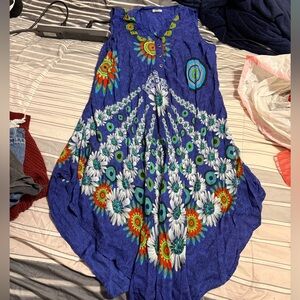 Colorful Bohemian Maxi Dress